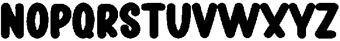 Honey Bee Regular otf (400) Font UPPERCASE