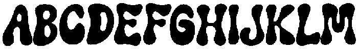 Honey Bloom Regular otf (400) Font UPPERCASE