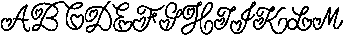 Honey Bloom Script otf (400) Font UPPERCASE