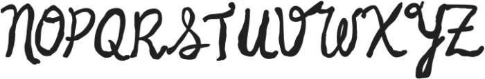 Honey Dream - 1 Regular ttf (400) Font UPPERCASE