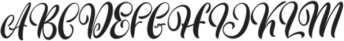 Honey Island Italic otf (400) Font UPPERCASE