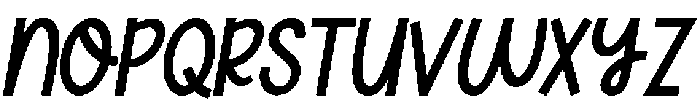Honey Italic otf (400) Font UPPERCASE