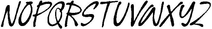 Honey La Joy Italic otf (400) Font UPPERCASE
