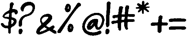 Honey La Joy otf (400) Font OTHER CHARS