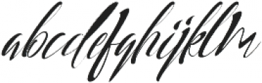 Honey Land Italic ttf (400) Font LOWERCASE