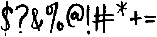 Honey Market Script Regular otf (400) Font OTHER CHARS