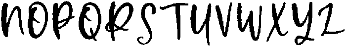 Honey Market Script Regular otf (400) Font UPPERCASE