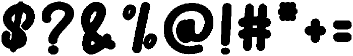 Honey Moon Regular otf (400) Font OTHER CHARS