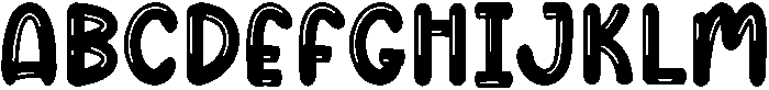 Honey Moon Regular otf (400) Font UPPERCASE