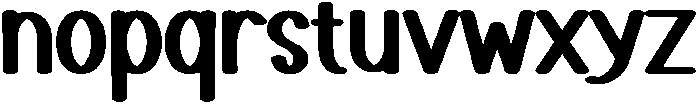 Honey Regular otf (400) Font LOWERCASE