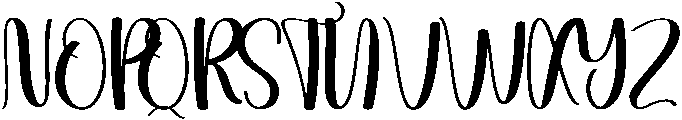 Honey Regular otf (400) Font UPPERCASE