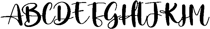 Honey Regular otf (400) Font UPPERCASE