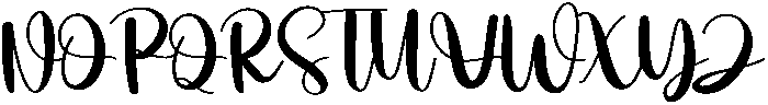 Honey Regular otf (400) Font UPPERCASE