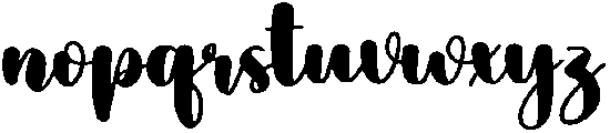 Honey Regular otf (400) Font LOWERCASE