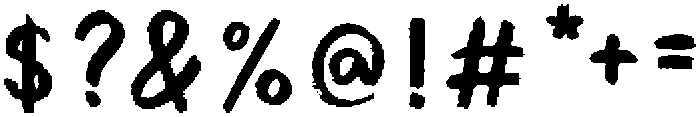 Honey Regular otf (400) Font OTHER CHARS