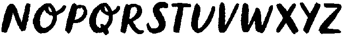 Honey Regular otf (400) Font UPPERCASE