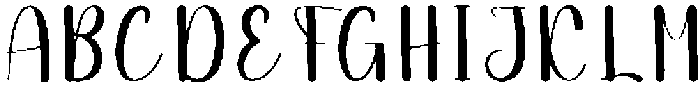 Honey Regular otf (400) Font UPPERCASE