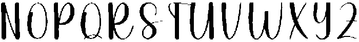 Honey Regular otf (400) Font UPPERCASE