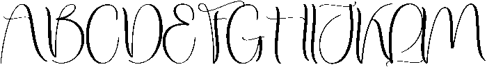 Honey Regular otf (400) Font UPPERCASE