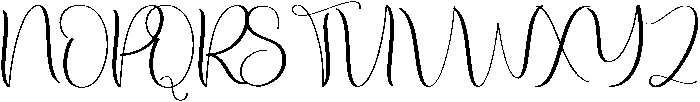 Honey Regular otf (400) Font UPPERCASE