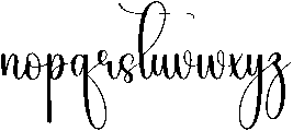 Honey Regular otf (400) Font LOWERCASE