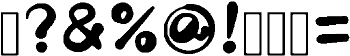 Honey Regular otf (400) Font OTHER CHARS