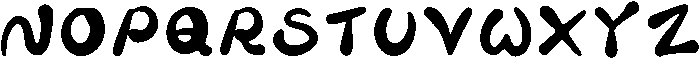 Honey Regular otf (400) Font UPPERCASE
