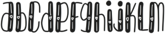 Honey Taste Love otf (400) Font LOWERCASE