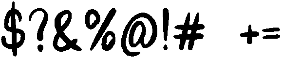 Honey bee Regular otf (400) Font OTHER CHARS