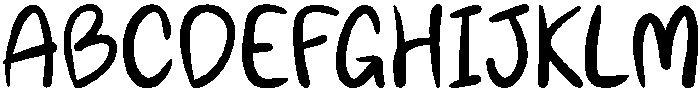 Honey bee Regular otf (400) Font UPPERCASE