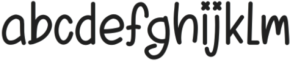 Honey heart Regular ttf (400) Font LOWERCASE