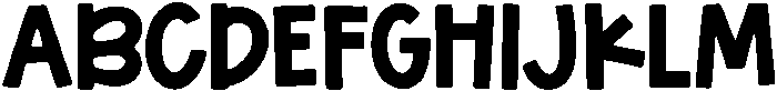 HoneyCharm-Regular otf (400) Font UPPERCASE