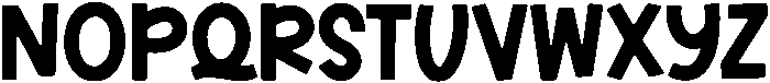 HoneyCharm-Regular otf (400) Font UPPERCASE
