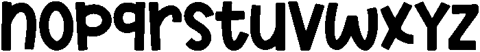 HoneyCharm-Regular otf (400) Font LOWERCASE