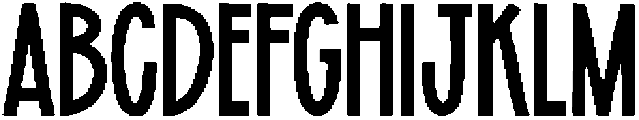 HoneySugar-Regular otf (400) Font UPPERCASE
