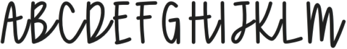 HoneySunrise-Regular otf (400) Font UPPERCASE