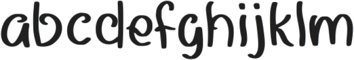 Honeybi Regular otf (400) Font LOWERCASE