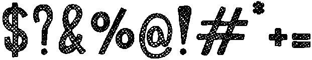 Honeycomb Regular otf (400) Font OTHER CHARS