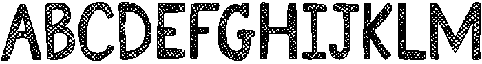 Honeycomb Regular otf (400) Font UPPERCASE