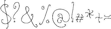 Honeylark Regular otf (400) Font OTHER CHARS