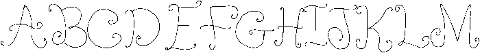 Honeylark Regular otf (400) Font UPPERCASE