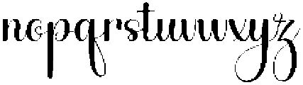 Honeymoon Amsterdam Regular otf (400) Font LOWERCASE