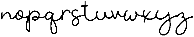 Honeymoon Regular otf (400) Font LOWERCASE