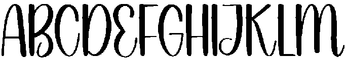 Honeymoon Regular otf (400) Font UPPERCASE