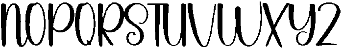 Honeymoon Regular otf (400) Font UPPERCASE