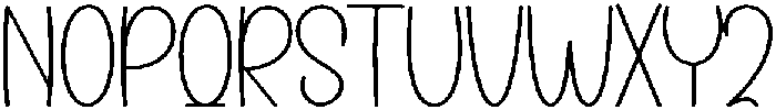 Honeymoon Regular otf (400) Font UPPERCASE