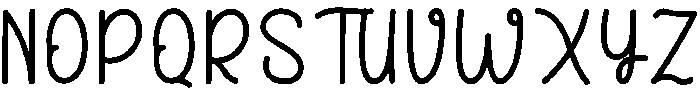 Honeymoon Regular otf (400) Font UPPERCASE