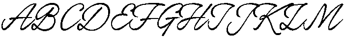 Honeymoon otf (400) Font UPPERCASE