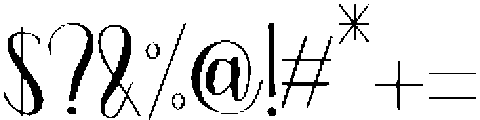 Honeyquill otf (400) Font OTHER CHARS