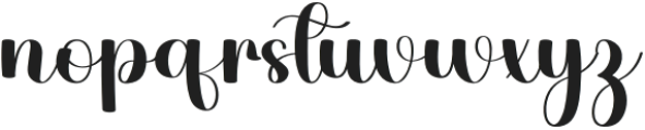 Honeystay Regular otf (400) Font LOWERCASE